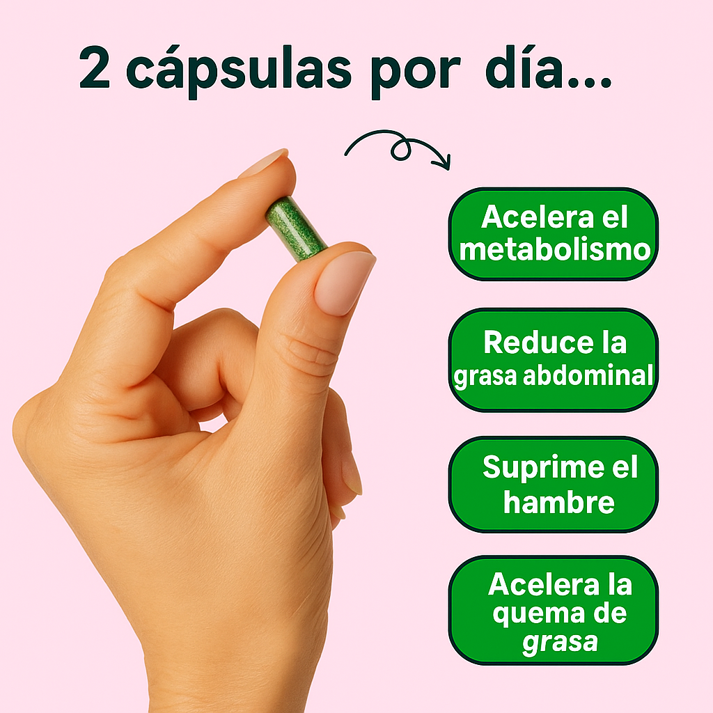 Cápsulas Quema Grasa Natural