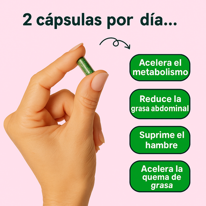 Cápsulas Quema Grasa Natural