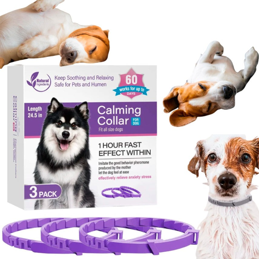 COLLAR CALMANTE PARA PERRO X 3